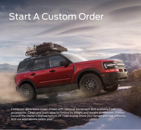 Start a custom order | Dave Sinclair Ford in St Louis MO